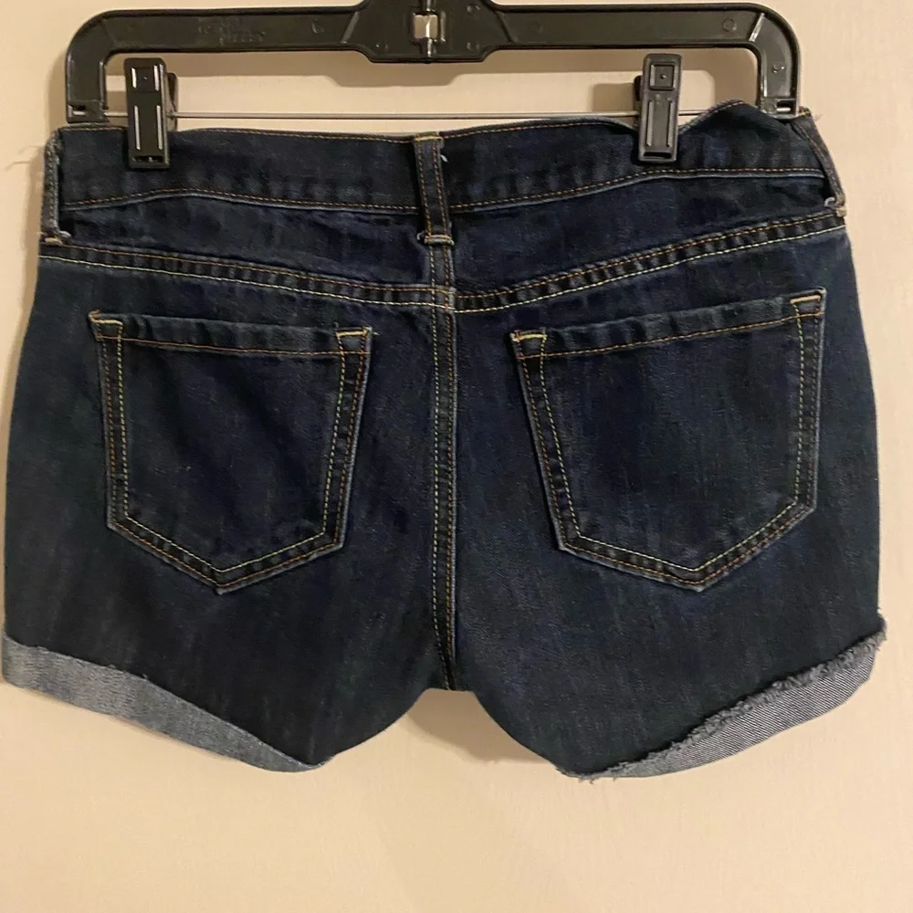 Diva Women's Dark Blue Denim Shorts - Picture 2 of 5